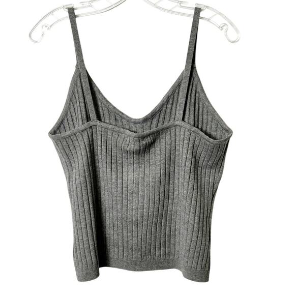 AVEC LES FILLES GREY WOMEN TANK TOP SOFT POLYESTER BLOUSE BRAND NEW SIZE LARGE - Picture 4 of 4